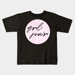 grl pwr Kids T-Shirt